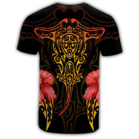 Hawaii Polynesian Hibiscus Animal T Shirt - Polynesian Pride