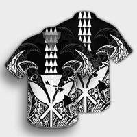 Hawaii Polynesian Kanaka Kakau Hawaiian Shirt - Alan Style White - AH - Polynesian Pride