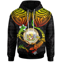 Hawaii Hoodie Lizard Good Chest Unisex Reggae - Polynesian Pride