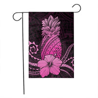 Hawaii Polynesian Pineapple Hibiscus Flag - Pink - AH - Polynesian Pride