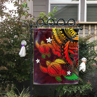 Hawaii Polynesian Turtle Hibiscus Flag - Color Flag - AH - Polynesian Pride