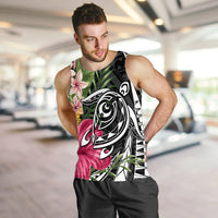 Hawaii Polynesian Turtle Tropical Hibiscus Plumeria Tank Top - AH - Polynesian Pride