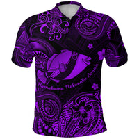Hawaii State Fish: Humuhumu Nukunuku Apuaa Polynesian Polo Shirt Unique Style Purple LT8 - Polynesian Pride