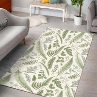 Hawaii Tropical Green Pattern Area Rug - AH - Polynesian Pride
