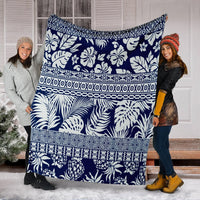 Hawaii Tropical Pattern Premium Blankets - AH - Polynesian Pride