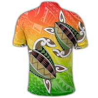Hawaii Turtle Kanaka Maoli Polo Shirt - Polynesian Pride