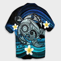 Hawaii Turtle Plumeria Polynesian Hawaiian Shirt - Mela Style - AH - Polynesian Pride
