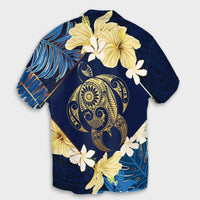 Hawaii Turtle Tropical Hawaiian Shirt - Taha Style - AH - Polynesian Pride