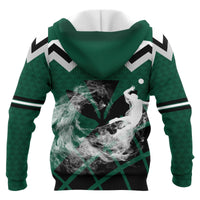 Polynesian Hawaii Zip up Hoodie Volleyball and Map - Polynesian Pride