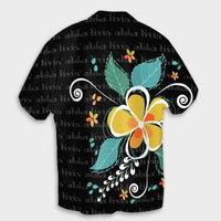 Hawaiian Aloha Plumeria Polynesian Hawaiian Shirt - AH - AH - Polynesian Pride