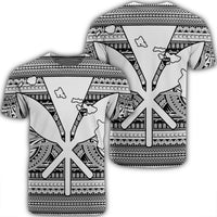 Hawaiian Kanaka Polynesian Tribal T Shirt Reggae Color White Unisex Black - Polynesian Pride