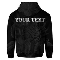 Custom Hawaiian Map Turtle Hibiscus Polynesian Hoodie Gray - Polynesian Pride