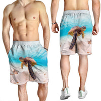 Hawaiian Ocean Picture Men's Shorts - AH - Polynesian Pride