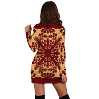 Hawaiian Quilt Vintage Hoodie Dress - AH - Polynesian Pride