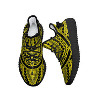 Hawaiian Sneakers YZ Polynesian Tradition Yellow AH - Polynesian Pride