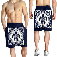 Hawaiian Turtle Pattern Men's Shorts - AH - Polynesian Pride