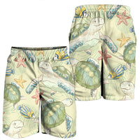 Hawaiian World Animals In Sea Men's Shorts - AH - Polynesian Pride