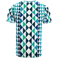 Hawaii Custom T Shirt Hawaiian tribal decorative tattoo seamless pattern - Polynesian Pride