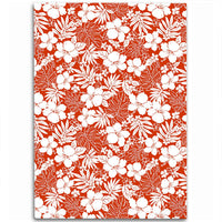 Hibiscus Flower Pattern Area Rug - AH Luxurious - Polynesian Pride