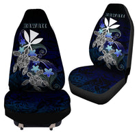 Hawaii Polynesian Car Seat Covers - Blue Turtle Couple - Polynesian Pride
