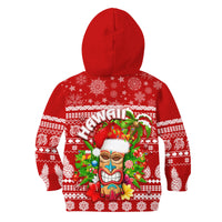 Hawaii Christmas Hoodie KID Mele Kalikimaka - Tiki LT7 - Polynesian Pride