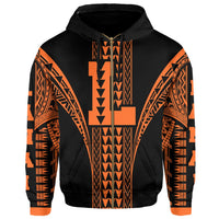 Lanai Island Polynesian Hoodie Zip Comely Style - Polynesian Pride