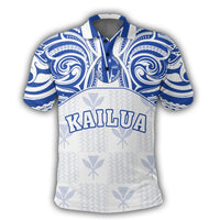 Hawaii Polo Shirt Kanaka Kailua High School Polo Shirt Demodern Style - Polynesian Pride