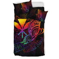 Hawaii Kanaka Maoli Bedding Set - Butterfly Polynesian Style - Polynesian Pride