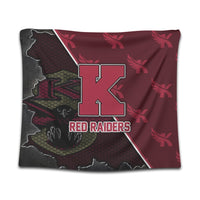 Hawaii - Kauai High Tapestry - AH Wall Tapestry Large 104" x 88" Red - Polynesian Pride