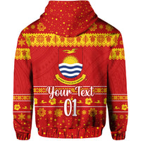 Custom Kiribati Christmas Hoodie Simple Style LT8 - Polynesian Pride
