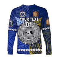 (Custom Personalised) Samoa And Tokelau Long Sleeve Shirt Together LT8 - Polynesian Pride