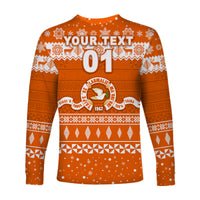 (Custom Personalised) Tailulu College Christmas Long Sleeve Shirt Simple Style LT8 - Polynesian Pride