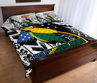Papua New Guinea And Solomon Islands Quilt Bed Set LT6 - Polynesian Pride