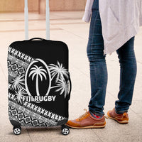 FijI Tapa Rugby Luggage Cover LT6 Black - Polynesian Pride