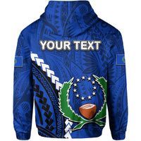 Custom Pohnpei Hoodie Polynesian Style LT6 - Polynesian Pride