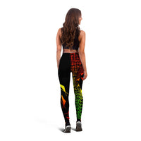 Hawaii Women's Leggings- Kanaka Maoli Rocket Style (Reggae) - Polynesian Pride