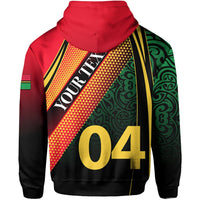 Custom Vanuatu Zip Hoodie Special Style - Polynesian Pride