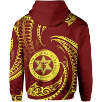 Tonga High School Zip Hoodie Special Polynesian No.1 - Polynesian Pride