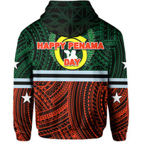 Custom Penama Day Hoodie Polynesian Patterns Mix Sand Drawing LT6 - Polynesian Pride