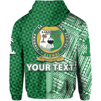 Custom Tonga Liahona High School Zip Hoodie Hafl Polynesian - Polynesian Pride