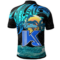 Hawaii Polynesian Polo Shirt Kailua High School Surfrider Tropical Polynesian Culture Pride LT10 - Polynesian Pride