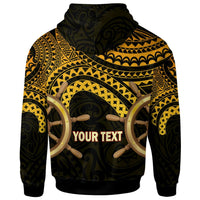 Hawaii Custom Hoodie Waipahu High School Marauders Pirates Polynesian Tribal Pattern LT10 - Polynesian Pride