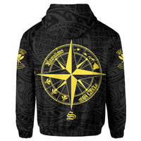 Kanaka Polynesian Iron Circle Hoodie Zip LEMC AH - Polynesian Pride