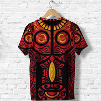 Marquesas Islands T Shirt Marquesan Tattoo Original Style Red LT8 - Polynesian Pride