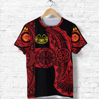 Marquesas Islands T Shirt Marquesan Tattoo Original Style Red LT8 - Polynesian Pride