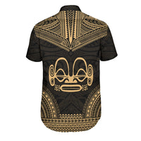 Marquesas Islands Polynesian Chief Shirt - Gold Version - Polynesian Pride