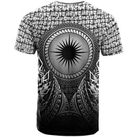 Marshall Islands T Shirt Circle Pattern Black - Polynesian Pride