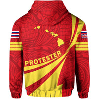 Hawaii Mauna Kea Polynesian Hoodie Doma Style - Polynesian Pride