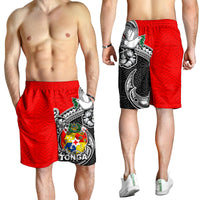 Tonga Hook Tattoo Men Short Black LT6 - Polynesian Pride
