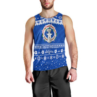(Custom Personalised) Northern Mariana Islands Christmas Men Tank Top Simple Style LT8 - Polynesian Pride